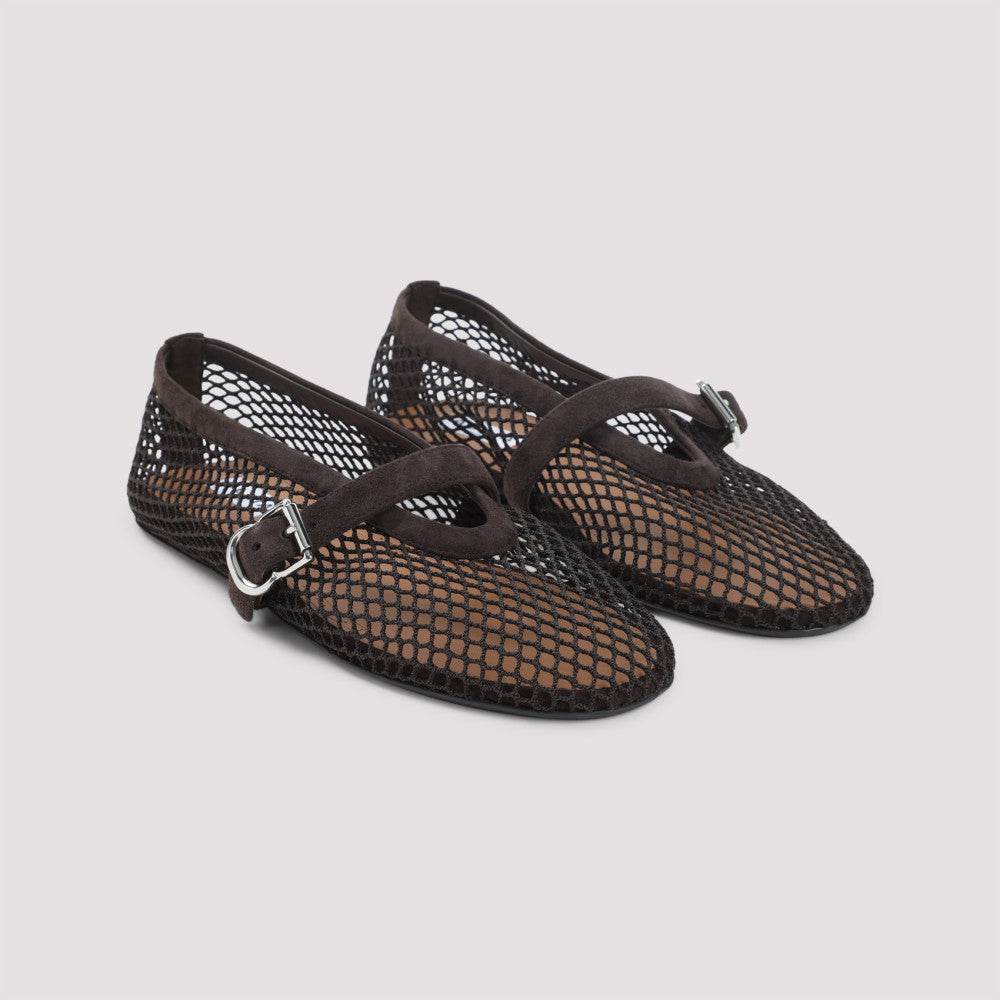 Brown Slip On Ballet Flats 5