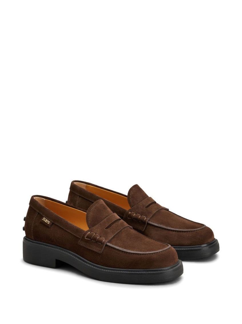 Brown Suede Loafers 2
