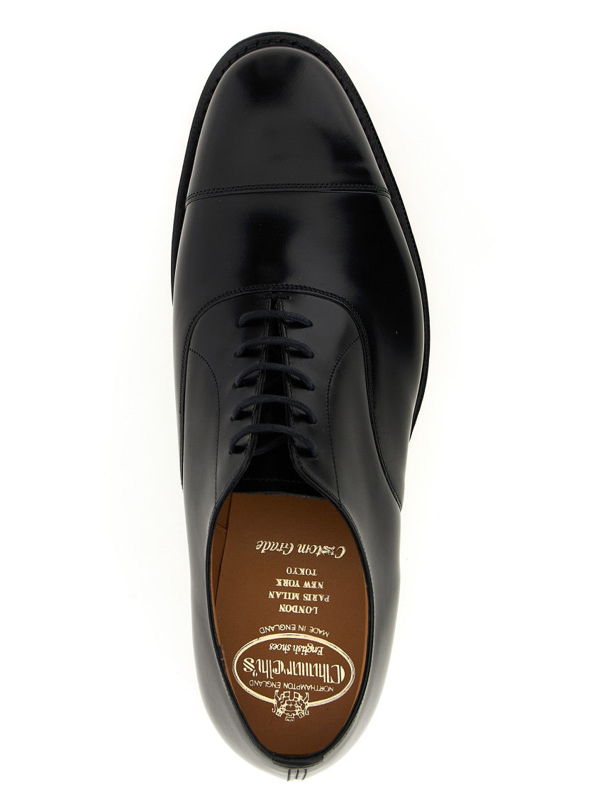 Black Leather Lace-up Shoes 4