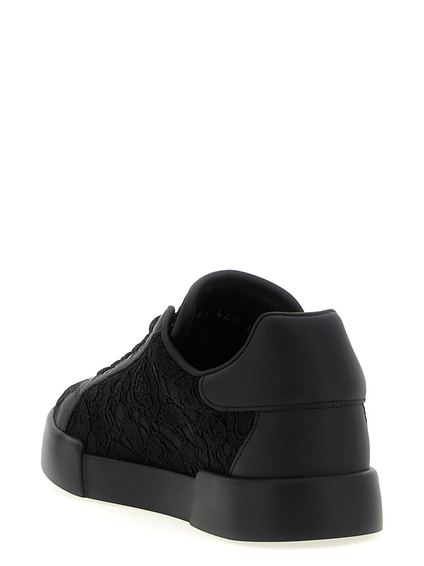 Black Logo Sneakers 3