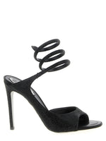 Black Open Toe Heels 1