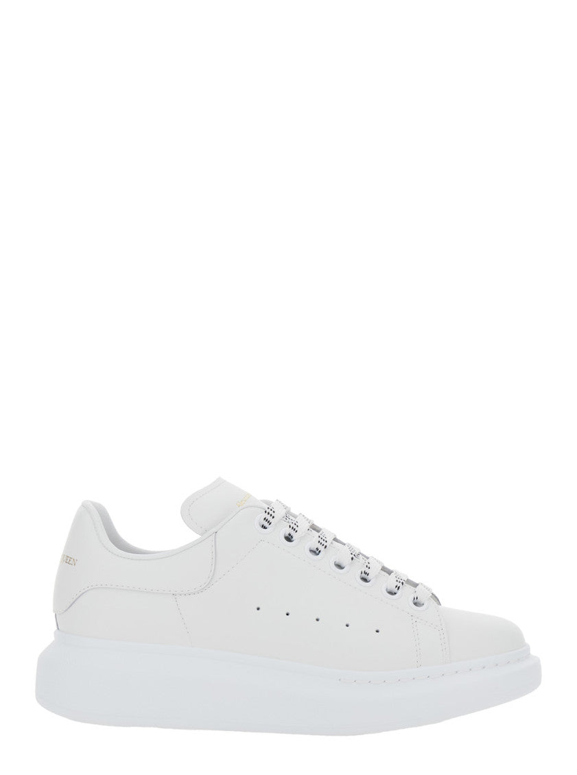 White Low Top Sneakers 1