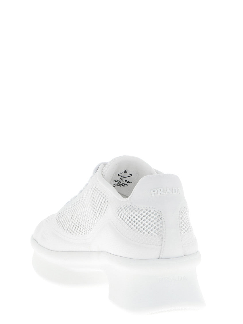White Logo Sneakers 3