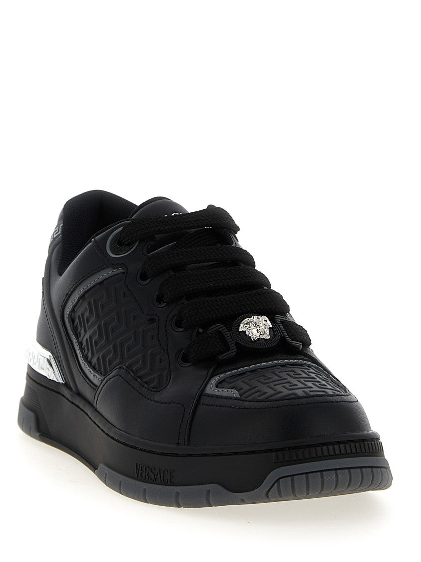 Black Lace Up Sneakers 2