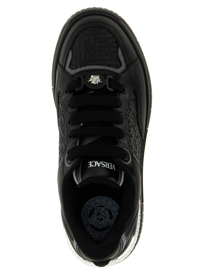 Black Lace Up Sneakers 4