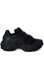 Black Logo Glove Sneakers 1