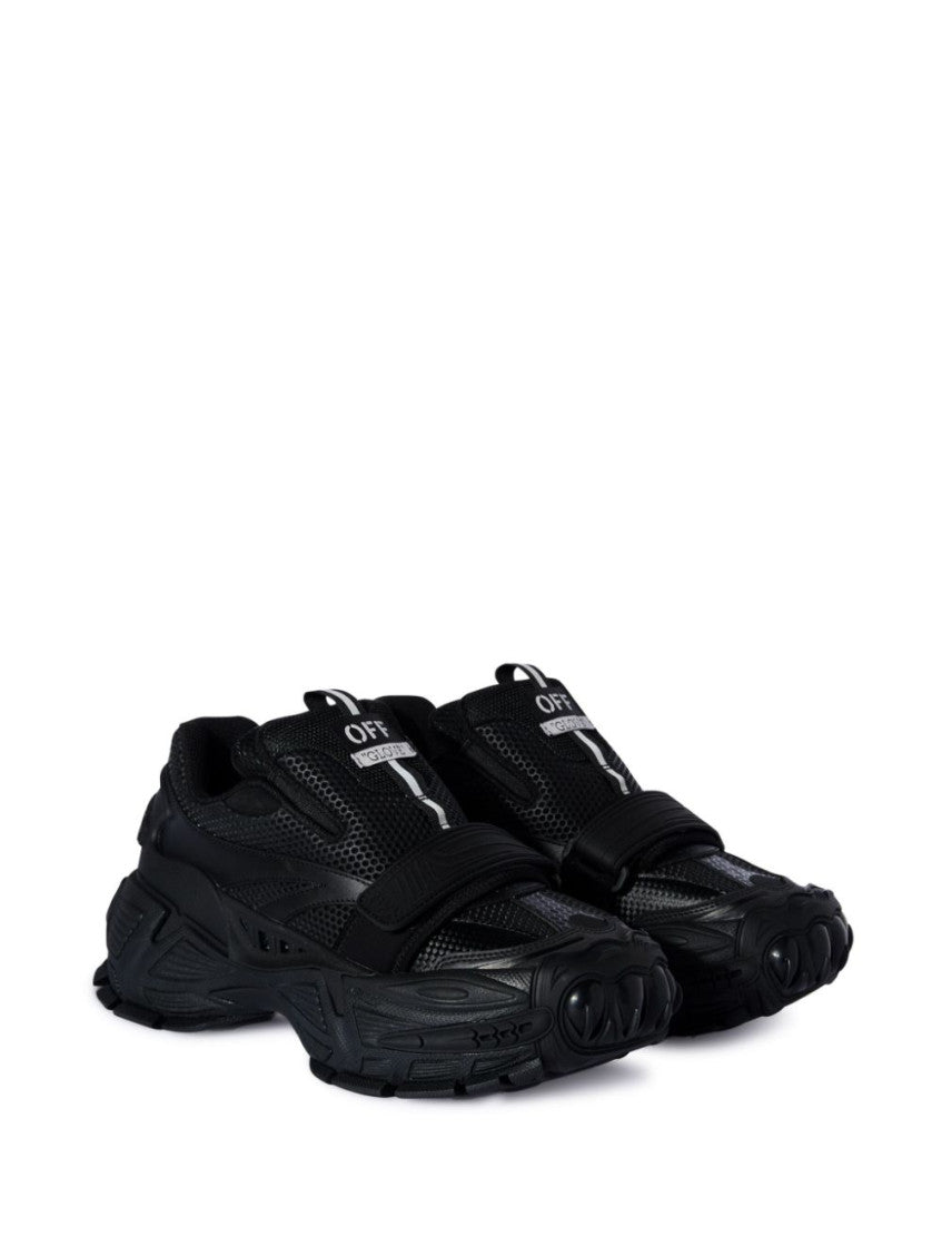 Black Logo Glove Sneakers 2
