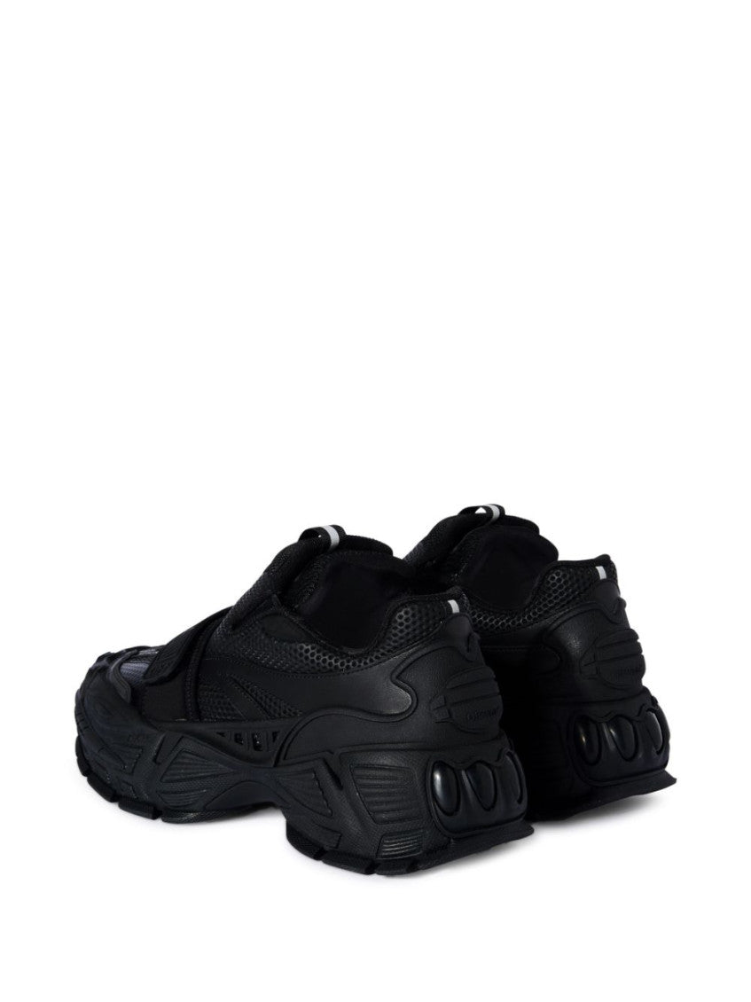 Black Logo Glove Sneakers 4