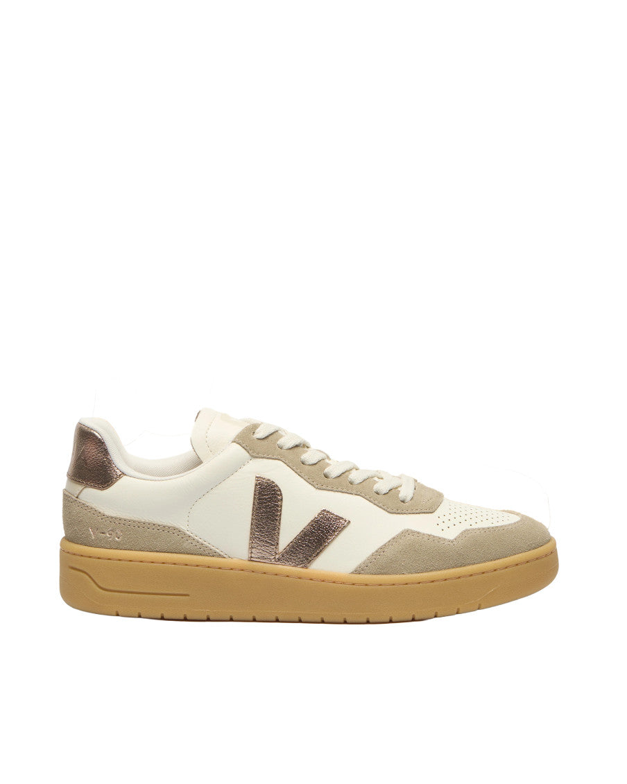 Natural Color Block Sneakers 1