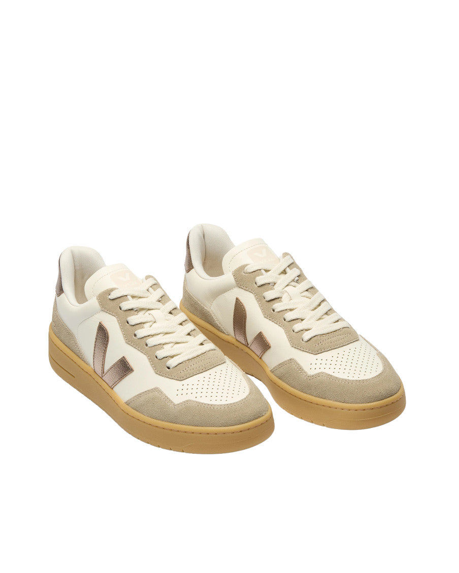 Natural Color Block Sneakers 2