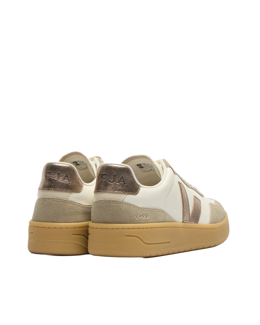Natural Color Block Sneakers 3