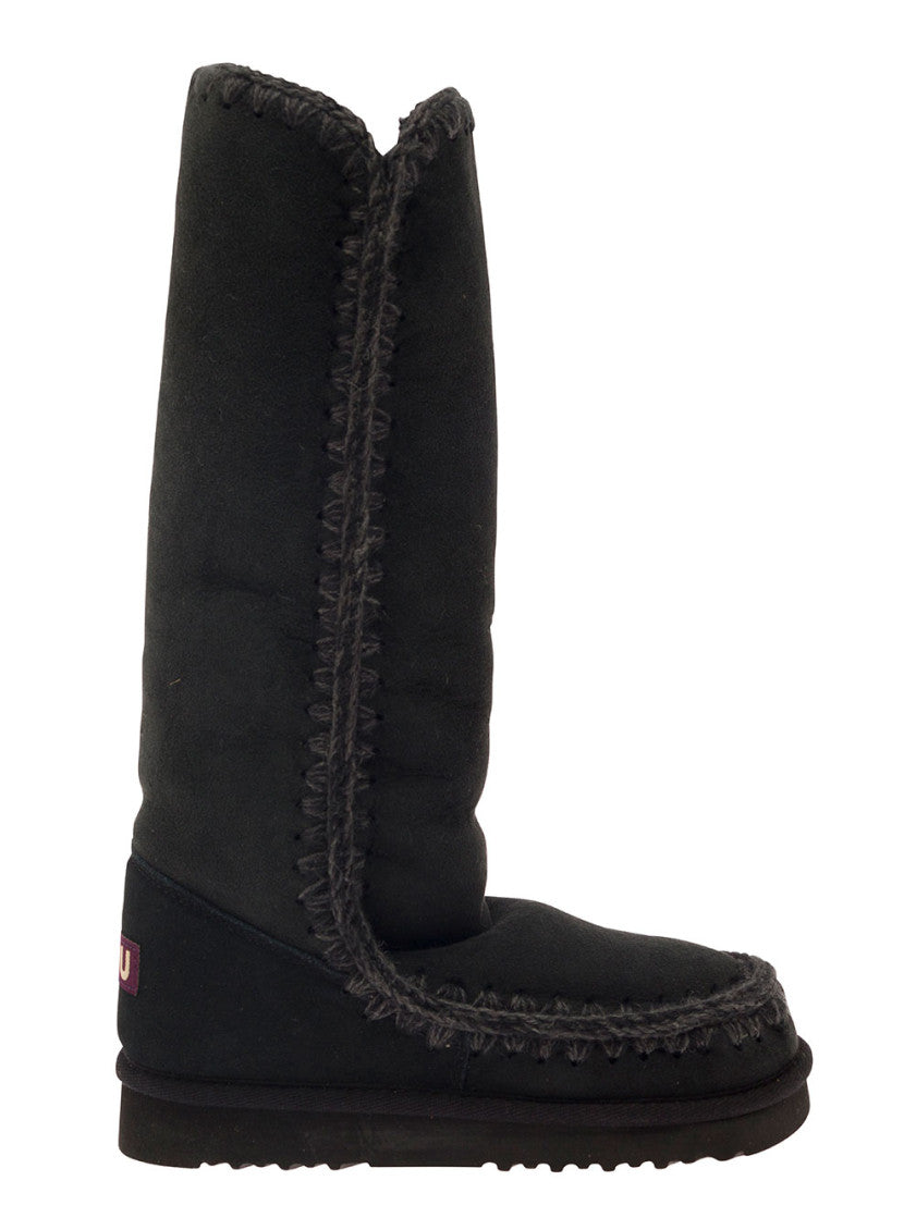Black Eskimo Logo Boots 1