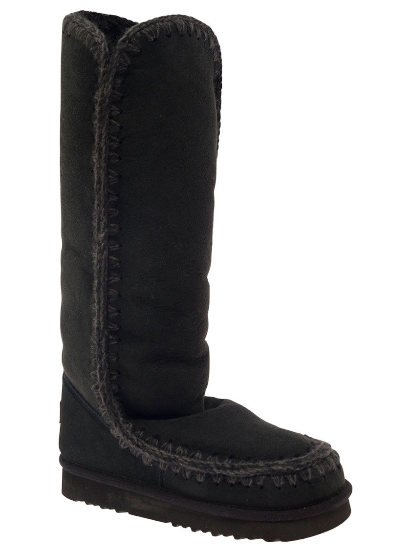Black Eskimo Logo Boots 2