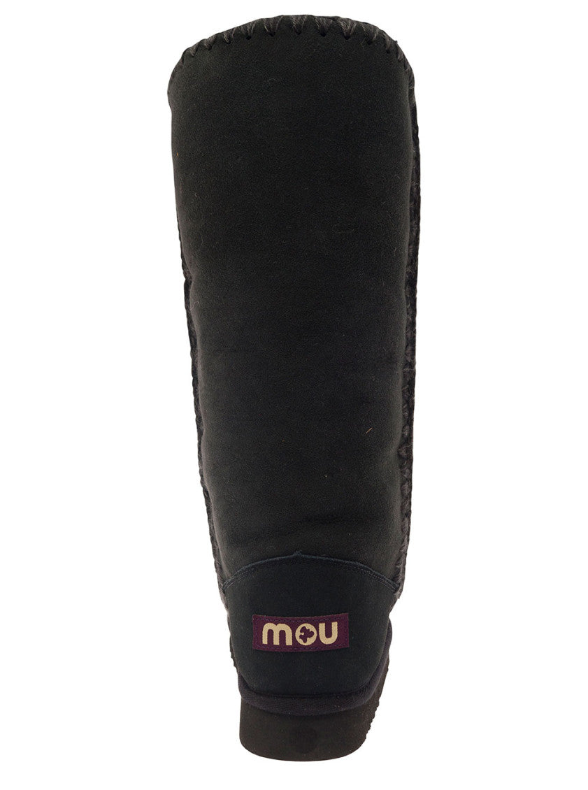 Black Eskimo Logo Boots 4