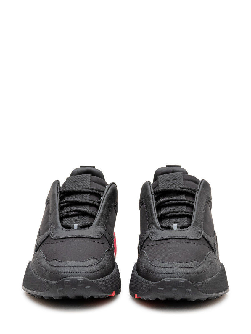 Black Color Block Sneakers 2