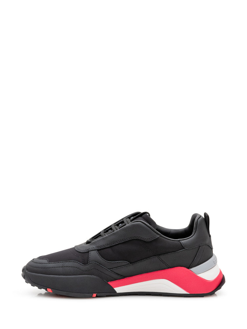 Black Color Block Sneakers 4