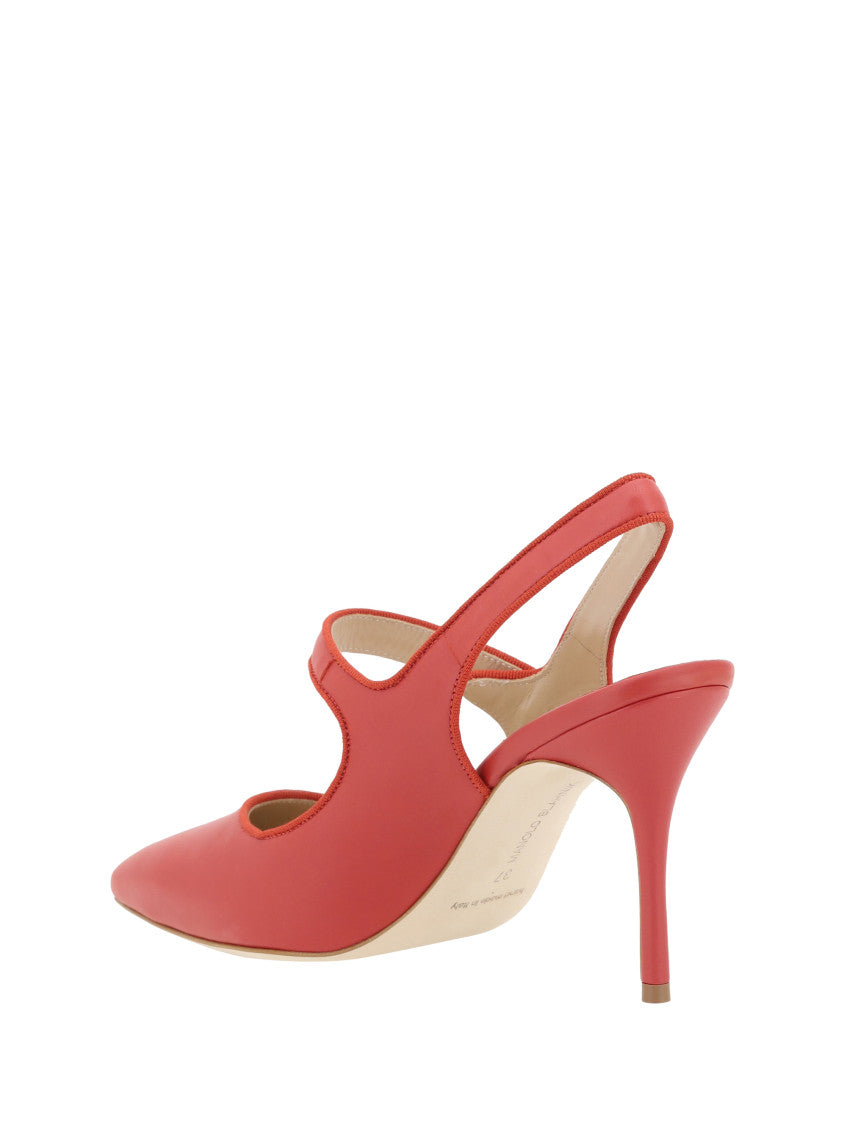 Red Camparisli Pumps 3