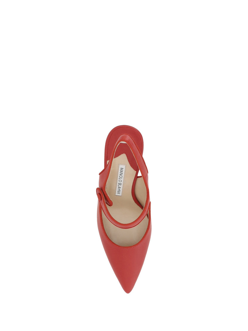 Red Camparisli Pumps 4