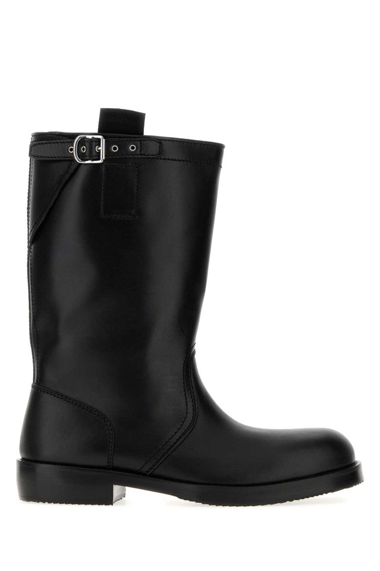 Black Leather Boots 1