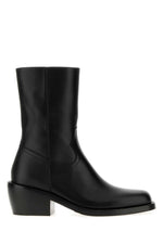 Black Leather Boots 1