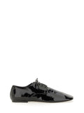 Black Shiny Lace Ups Shoes 1