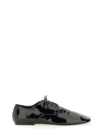 Black Shiny Lace Ups Shoes 1
