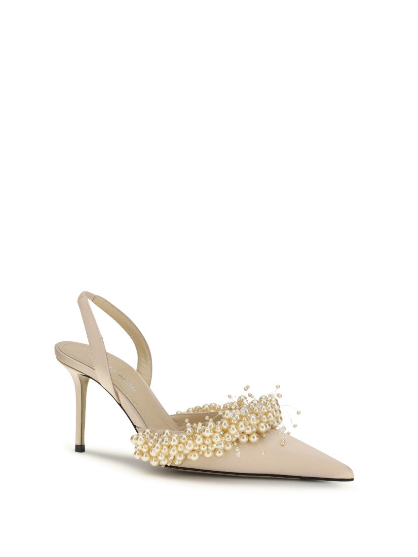 Golden Embellished Pumps 2