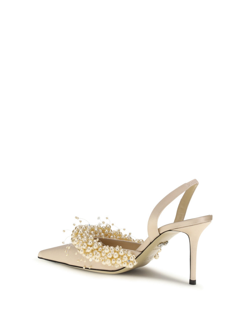 Golden Embellished Pumps 3