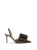Brown Woven Pumps 1
