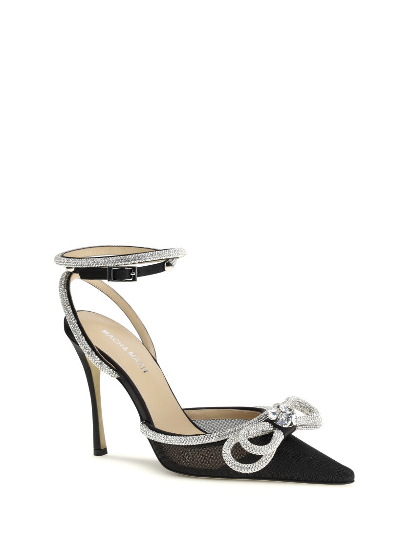 Black Embellished Pumps 2