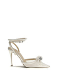 White Embellished Pumps 1