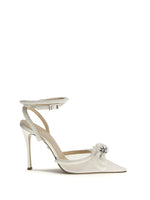 White Embellished Pumps 1