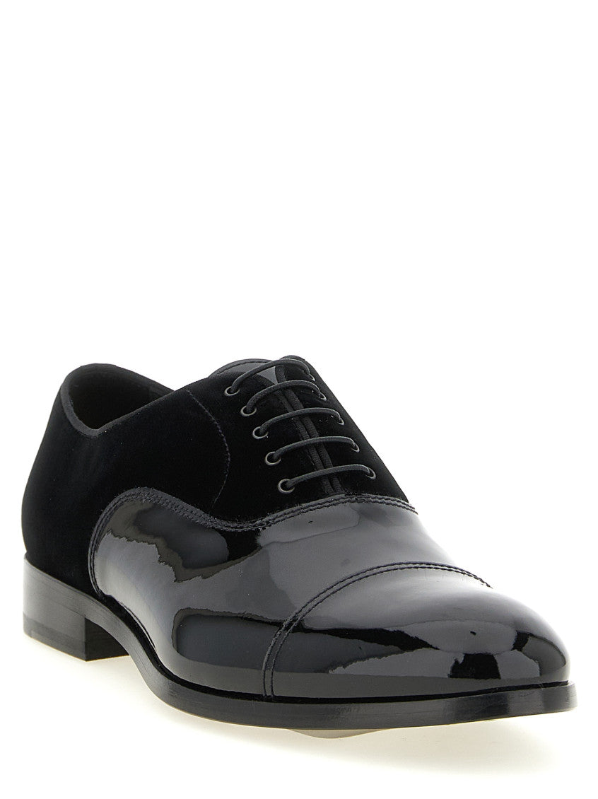 Black Oxford Lace-Up Shoes 2