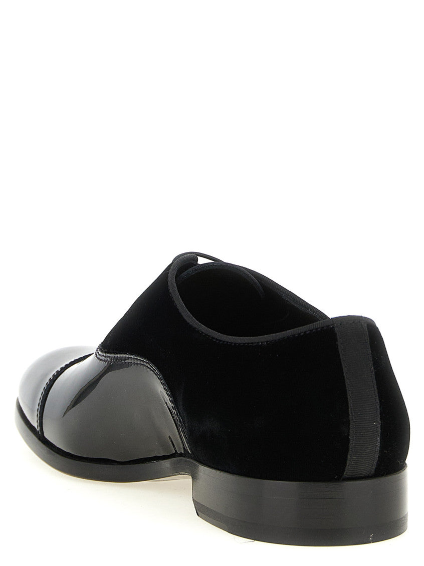 Black Oxford Lace-Up Shoes 3