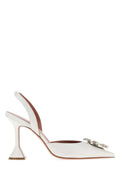 White Embellished Pumps 1