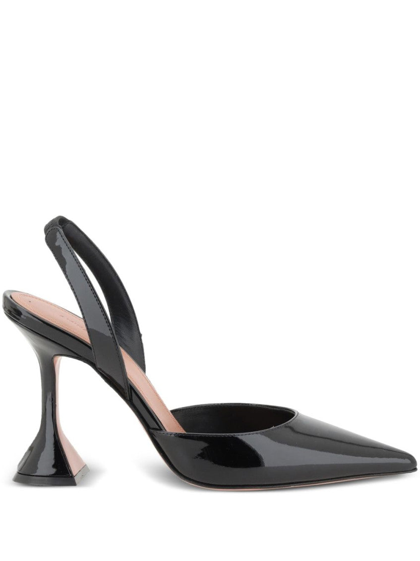 Black Slingback Holli Pumps 1