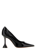 Black Leather Pumps 1