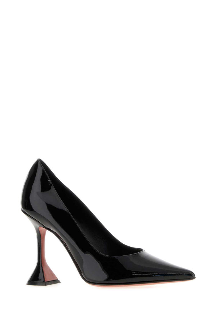 Black Leather Pumps 2