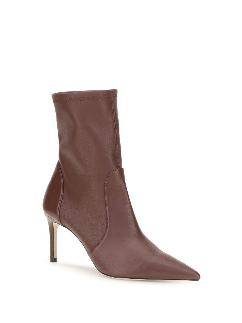Brown Leather Ankle Boots 2