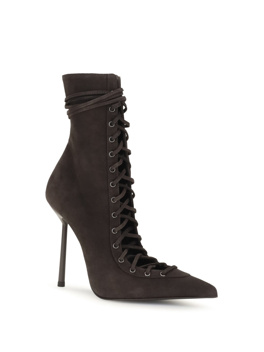 Dark Brown Colette Ankle Boots 2
