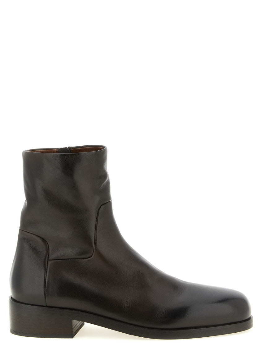 Brown Tronchetto Boots 1