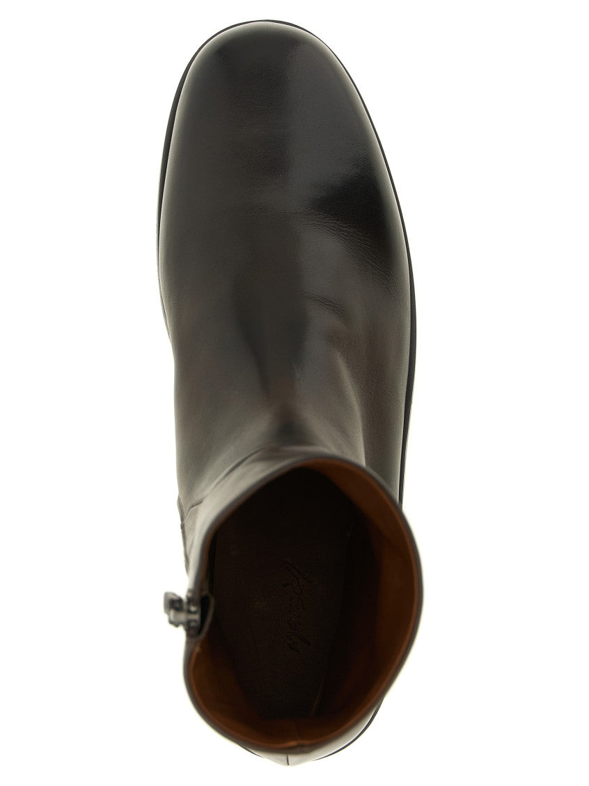Brown Tronchetto Boots 4
