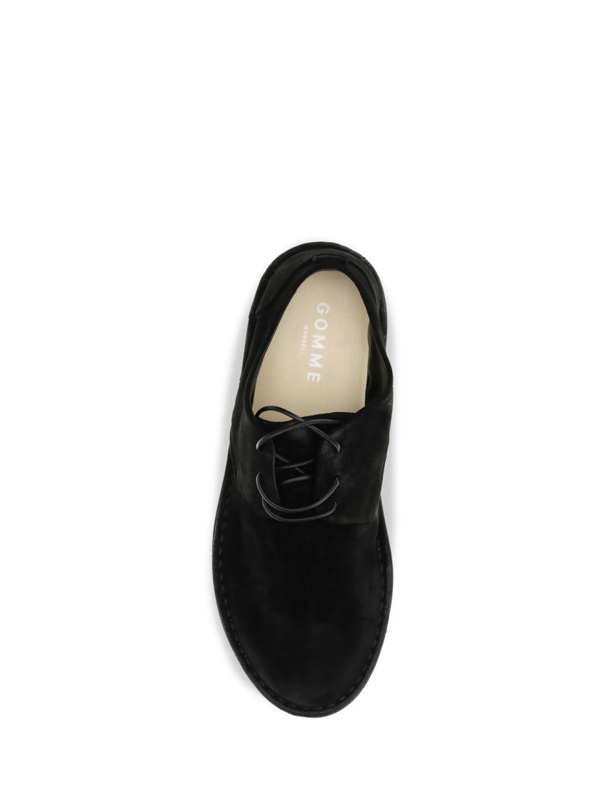 Black Sancrispa Lace Ups Shoes 4