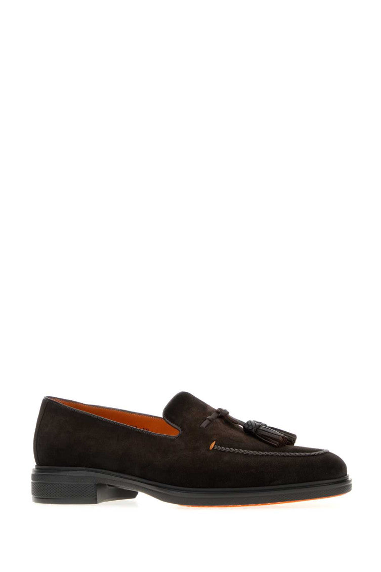 Dark Brown Tassel Loafers 2