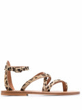 Leopard Print Epicure Sandals 1