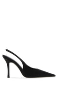 Black Buffy Pumps 1