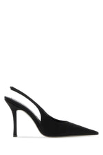 Black Buffy Pumps 1