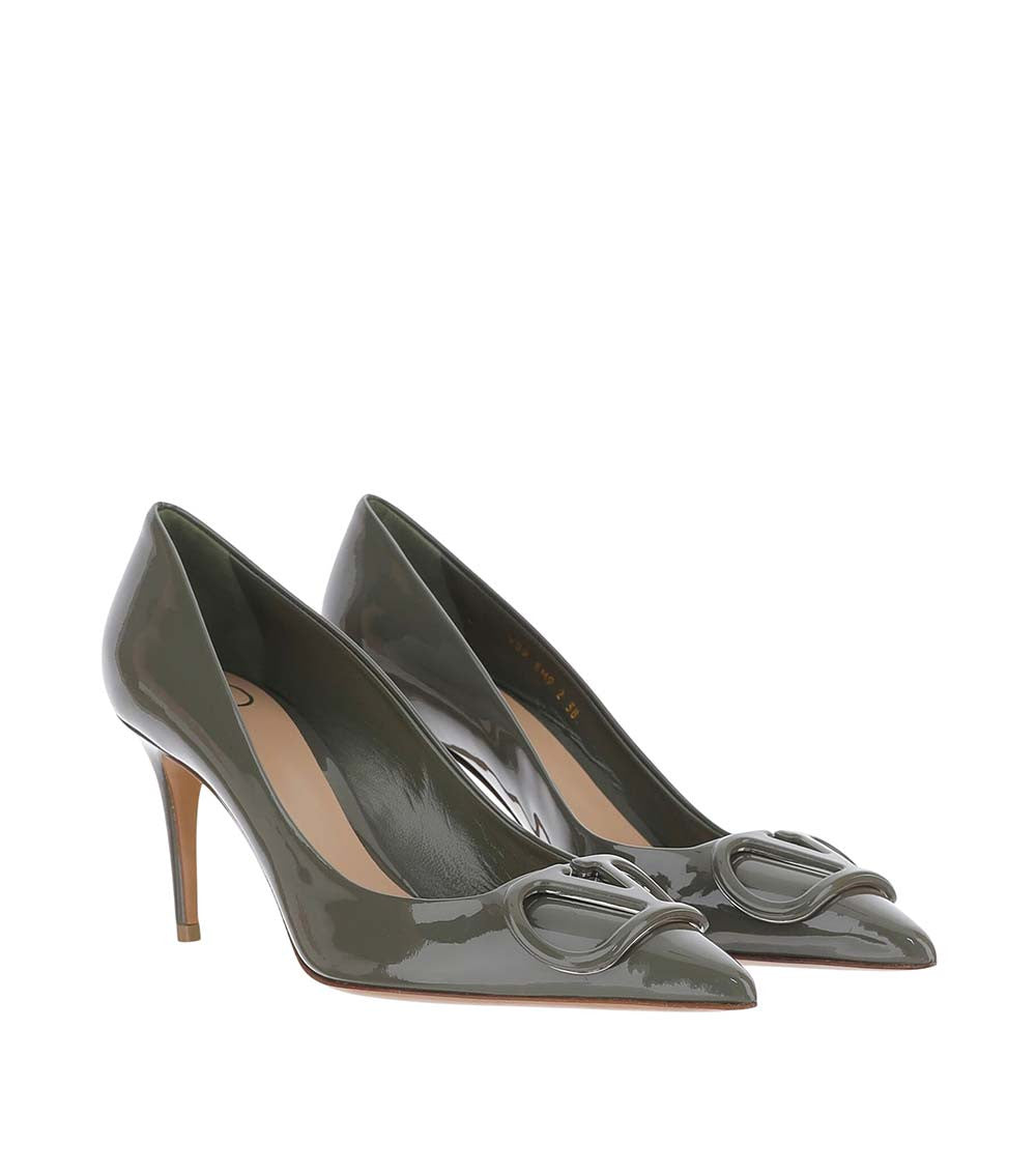 Green Logo Pumps 2