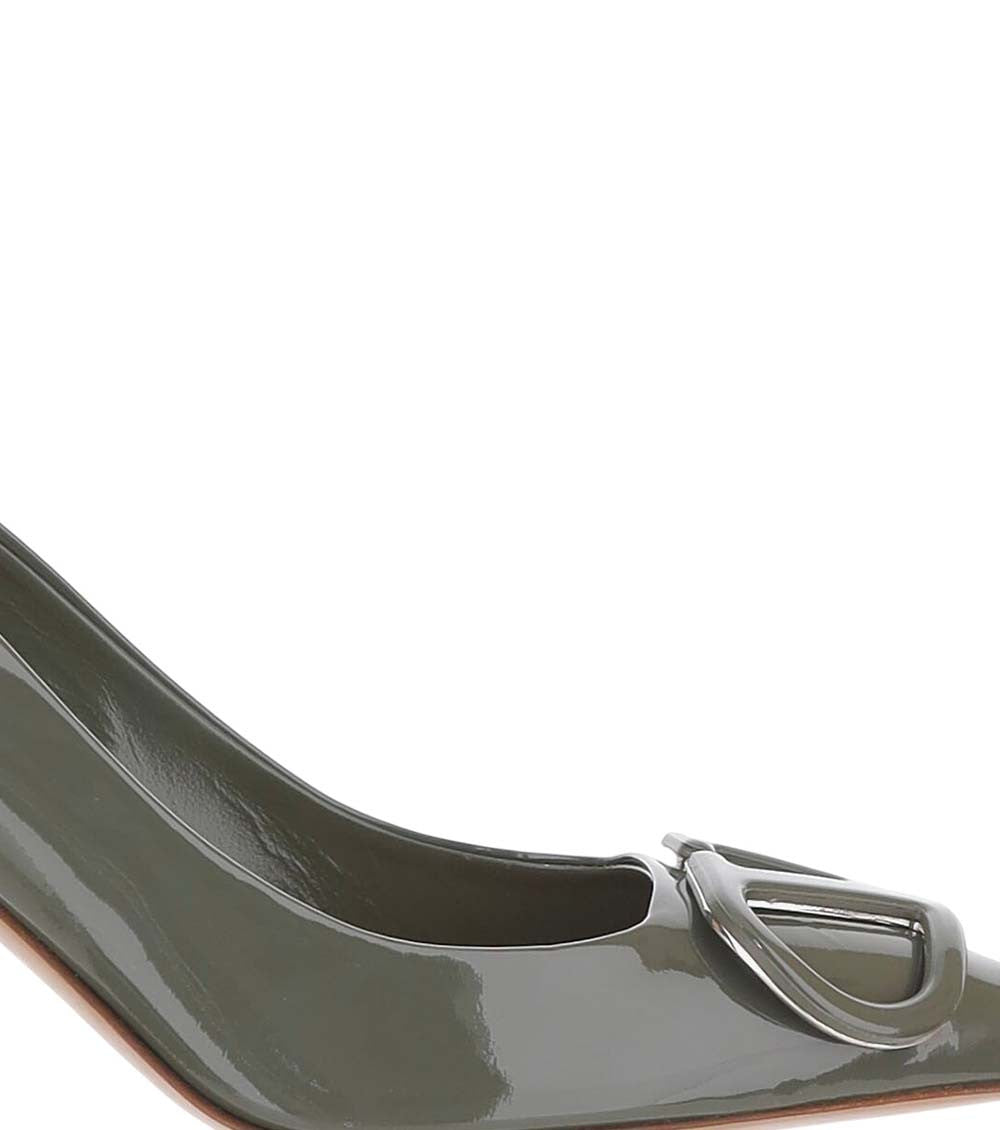 Green Logo Pumps 4