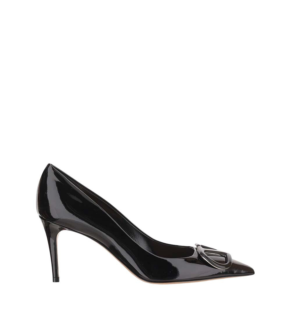 Black Logo Pumps 1